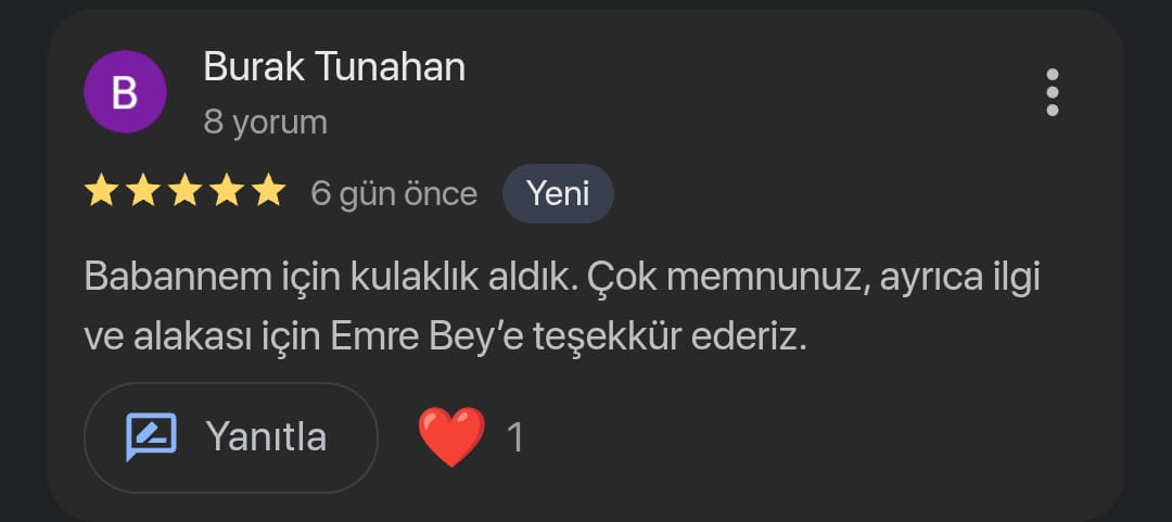 Kullanıcı yorumu 16