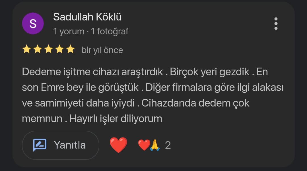 Kullanıcı yorumu 9